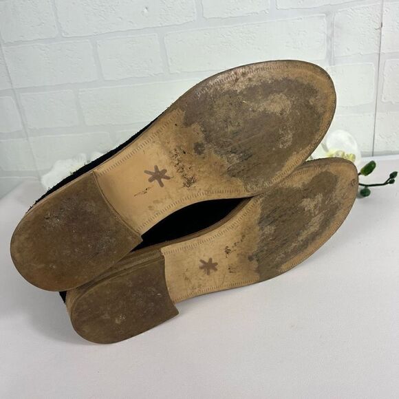 Splendid Womens Chelsea Boots size 10 leather Suede Black - Picture 9 of 15